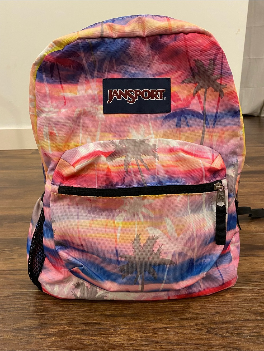 Jansport tropical print backpack